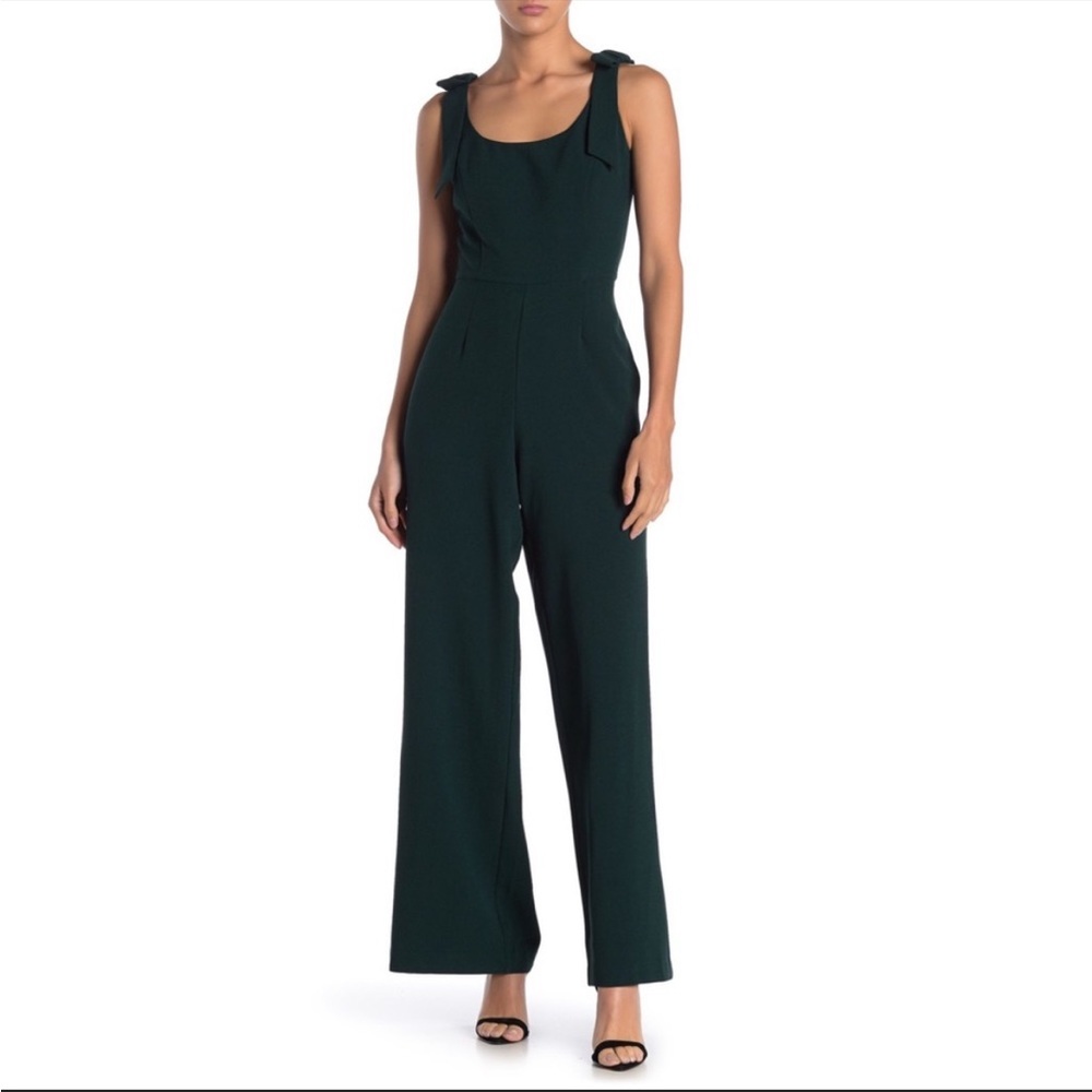 Julia Jordan Red Jumpsuit